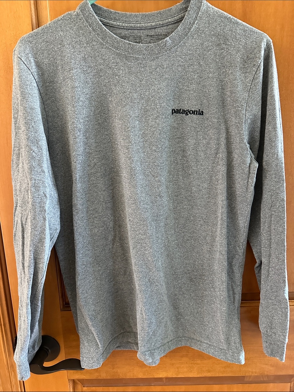 Patagonia Men's Long-Sleeved P-6 Logo Responsibili-Tee M 🏔️